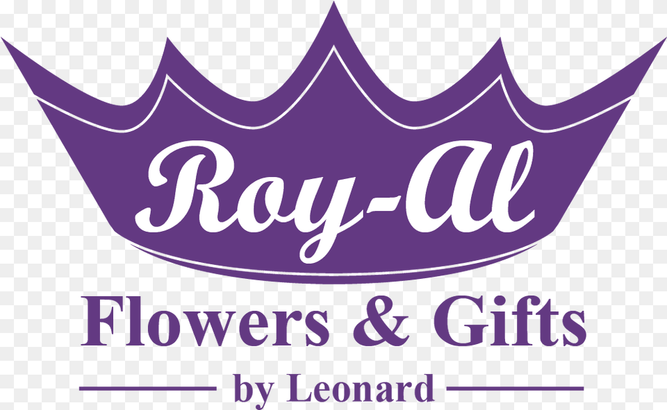 Roy Al Flowers Amp Gifts Graphic Design, Logo, Purple, Advertisement, Text Png Image