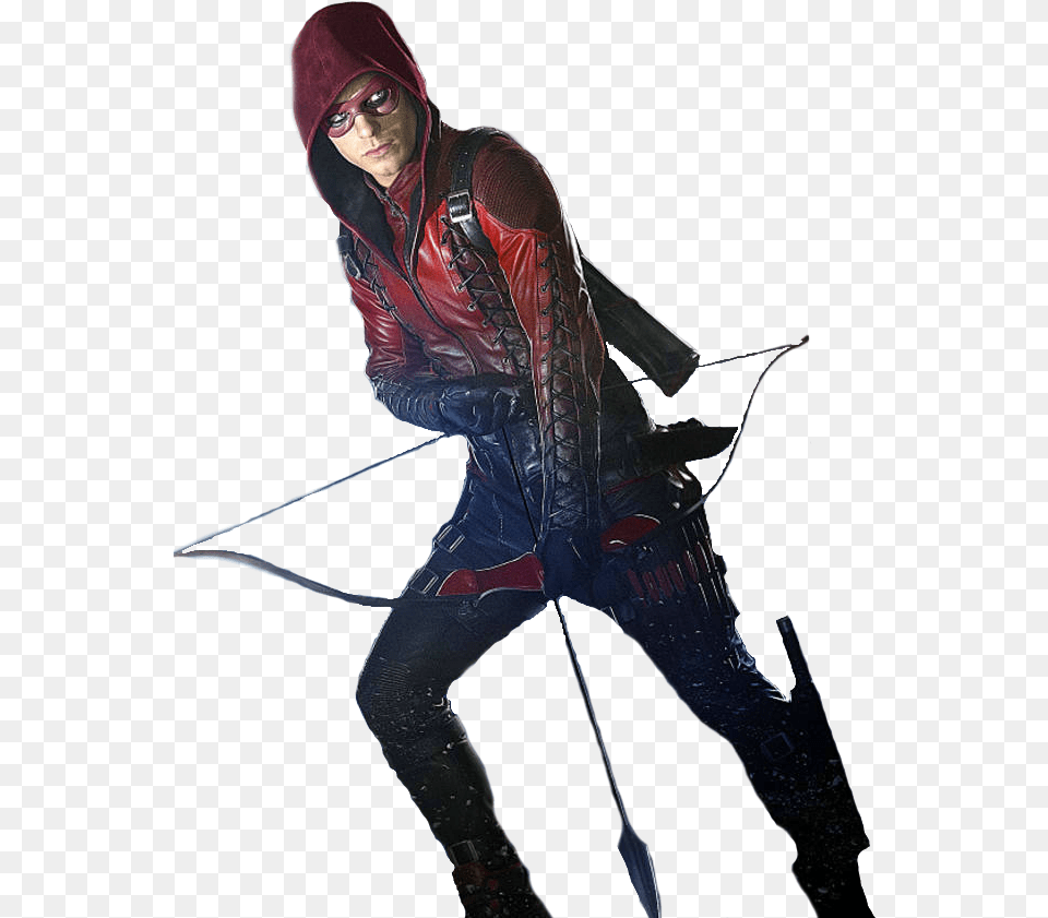 Roy Harper Aka Arsenal From Arrow Roy Harper Arsenal Arrow Family, Adult, Weapon, Person, Female Free Png