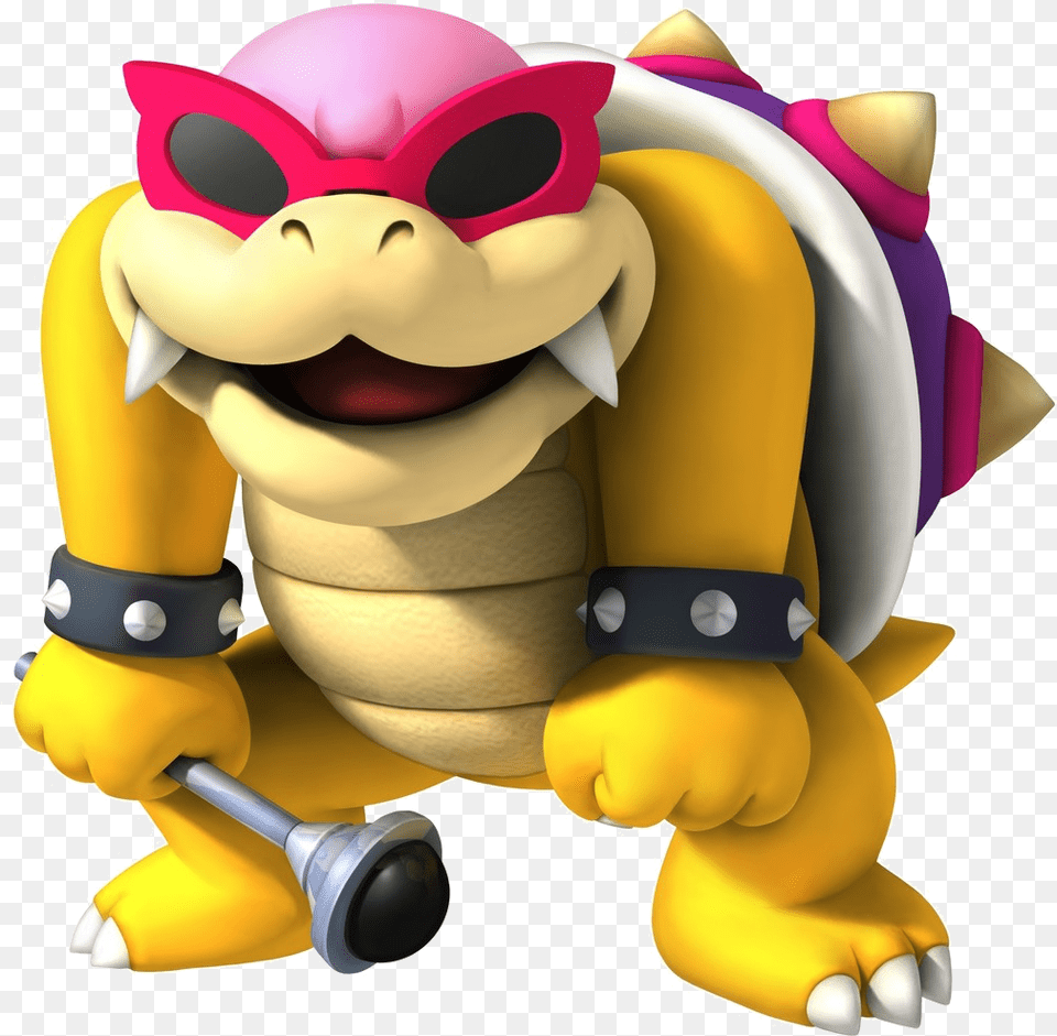 Roy Koopa Super Mario Bros Roy, Plush, Toy Free Png Download