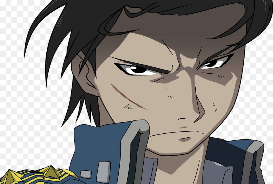 Roy Mustang Angry Download Fullmetal Alchemist Roy Mustang, Book, Comics, Publication, Person Png