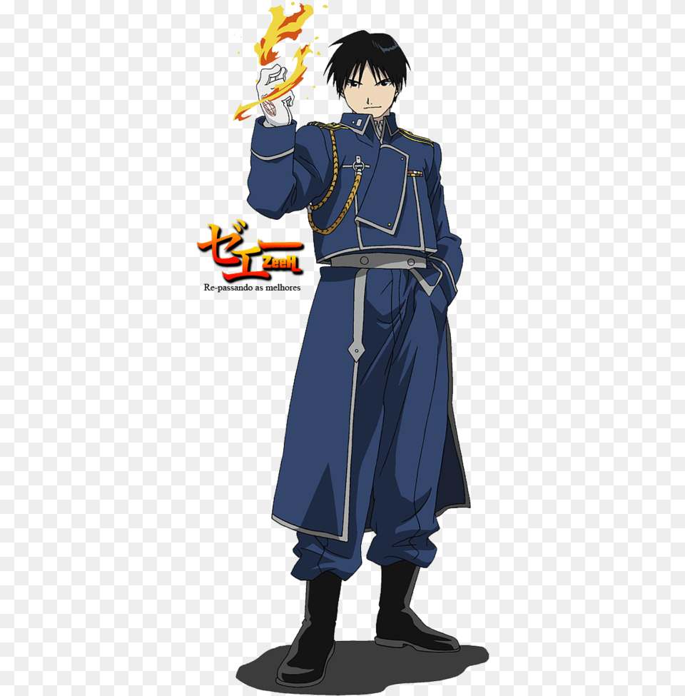 Roy Mustang Photo Roymustang2 Full Metal Alchemist Mustang, Book, Publication, Comics, Adult Free Png Download