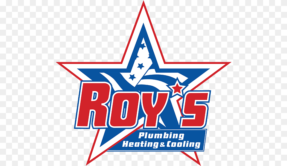 Roy S Plumbing Heating Amp Cooling Red Star, Dynamite, Weapon, Advertisement, Poster Png Image