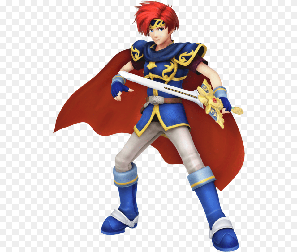 Roy Smash 4 Jpg Black And White Download Smash Bros Roy, Clothing, Costume, Person, Baby Png Image