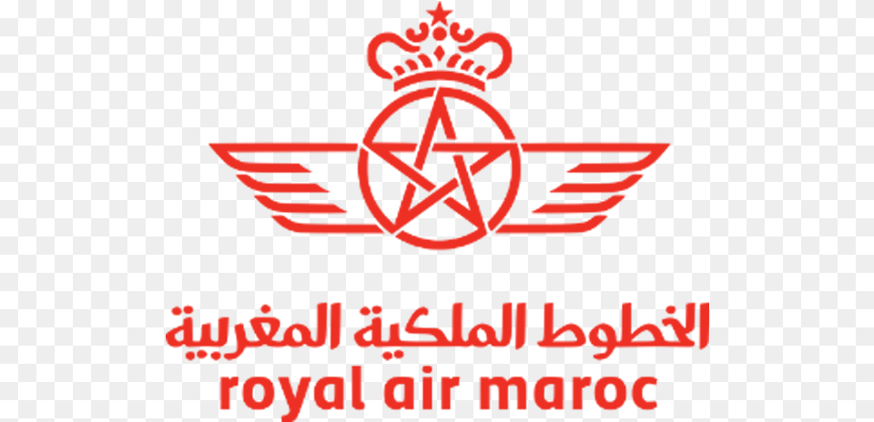 Royal Air Maroc Express Atr72 600 Tre Royal Air Maroc Logo, Machine, Wheel, Emblem, Symbol Png