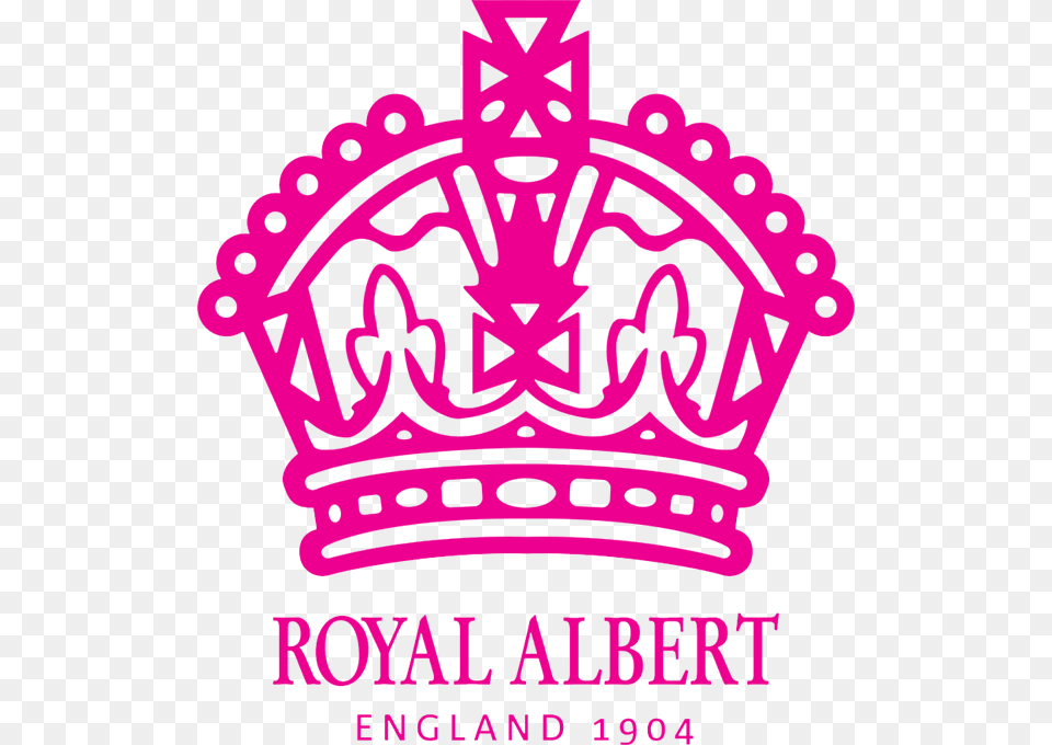 Royal Albert Logo, Purple Png Image