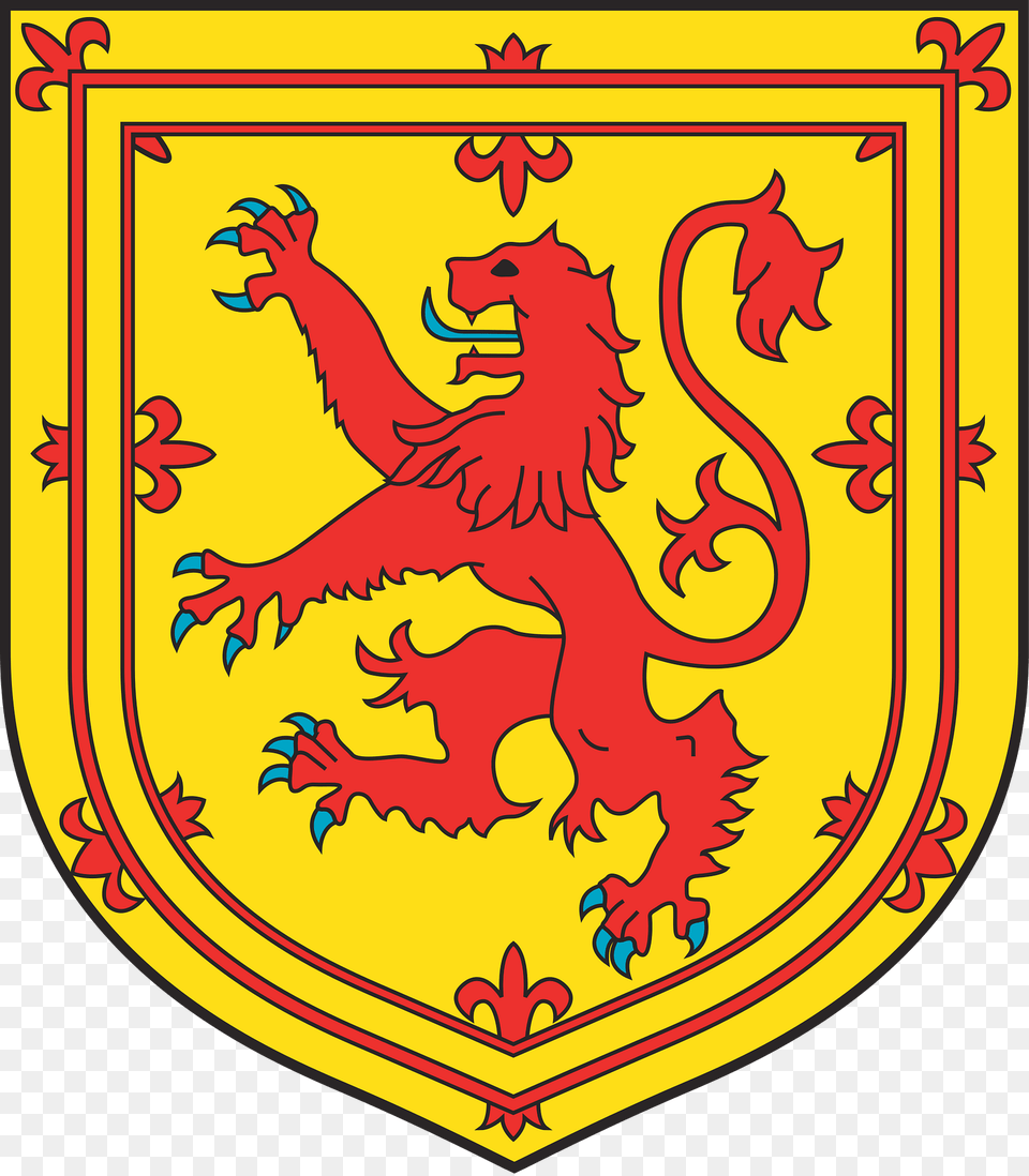 Royal Arms Of Scotland Clipart, Armor, Baby, Person, Shield Png