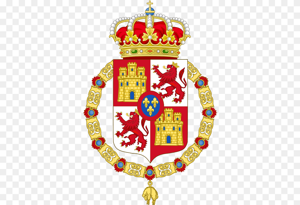Royal Arms With Two Sicilies Coat Of Arms, Birthday Cake, Cake, Cream, Dessert Free Png Download