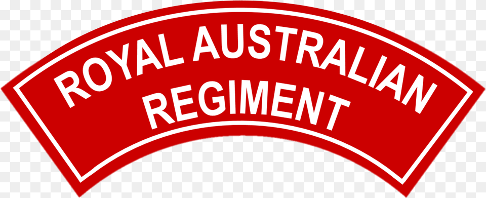 Royal Australian Regiment Battledress Flash Border Circle, Logo, Symbol Free Transparent Png