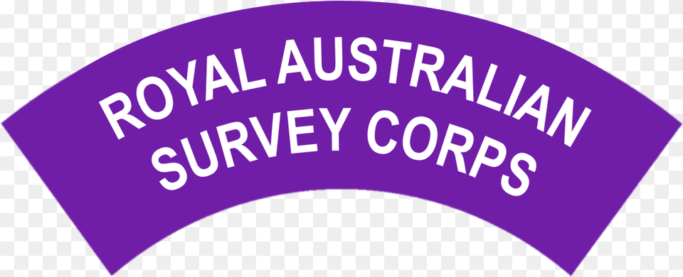 Royal Australian Survey Corps Battledress Flash No Circle, Logo, Purple, Symbol Png