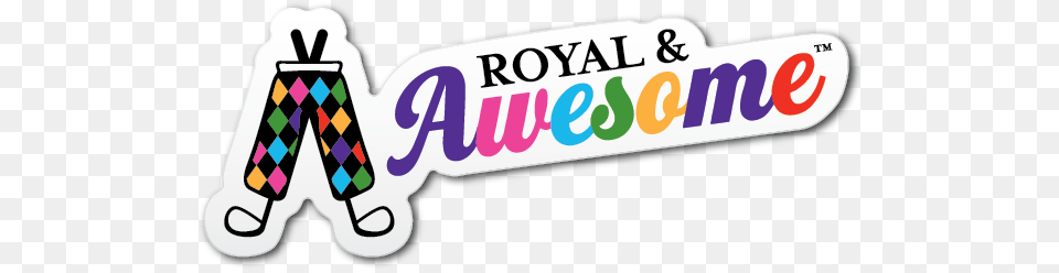 Royal Awesome, Sticker, Logo, Dynamite, Weapon Png Image
