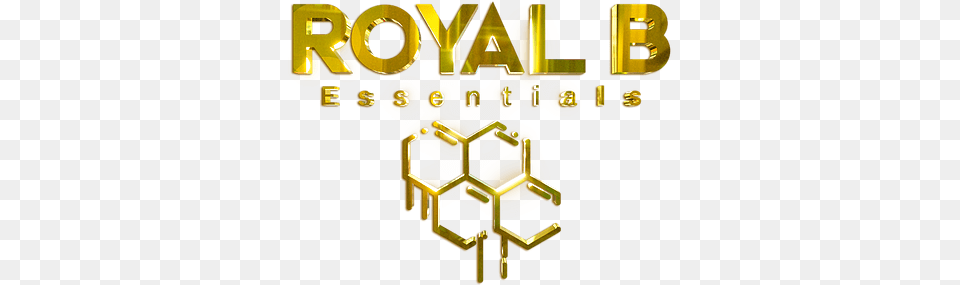 Royal B Essentials Superfoods Vertical, Cross, Gold, Symbol Free Png
