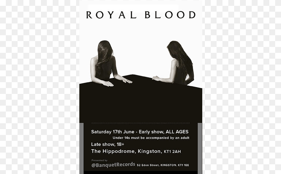 Royal Blood How Did We Get So Dark, Adult, Poster, Person, Female Free Png