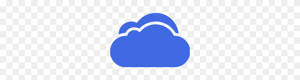 Royal Blue Cloud Icon Free Png