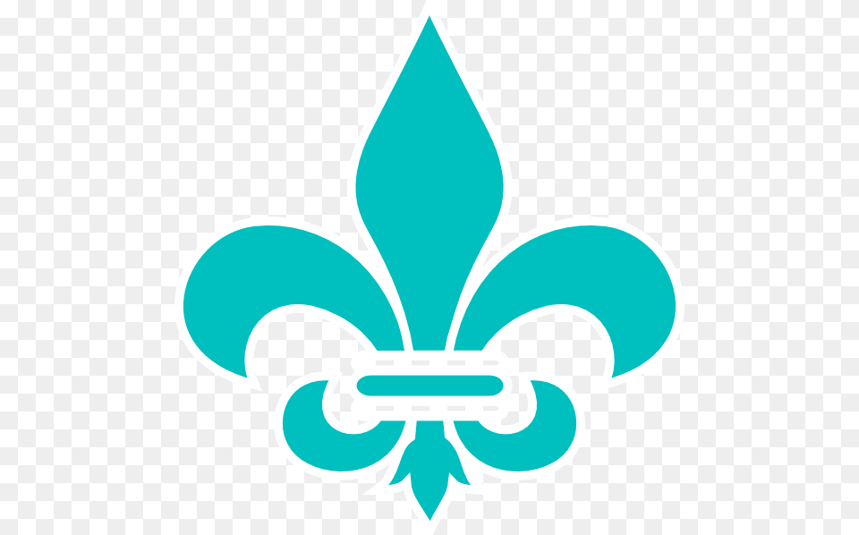 Royal Blue Fleur De Lis Clip Art For Web, Symbol, Emblem, Logo Free Transparent Png