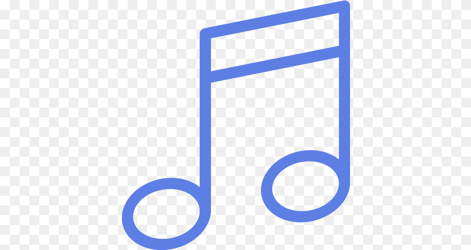 Royal Blue Music Note 2 Icon Royal Blue Music Note Icons Music Note Icon Transparent Free Png Download