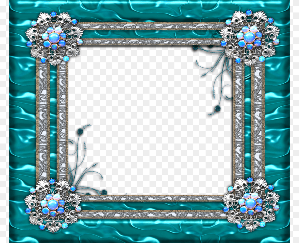 Royal Blue Picture Frames Clipart Picture Blue Royal Transparent Frame, Accessories, Jewelry, Turquoise Free Png