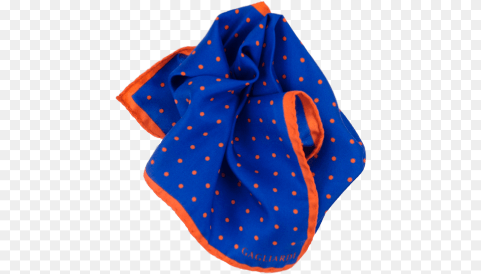 Royal Blue Pocket Square Orange, Clothing, Glove Png Image