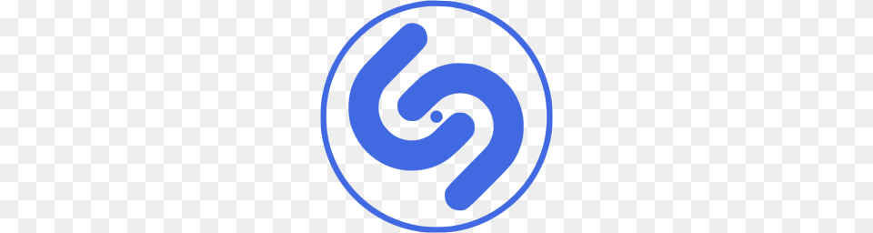 Royal Blue Shazam Icon Png Image