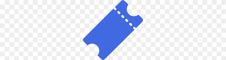Royal Blue Ticket Icon Png Image