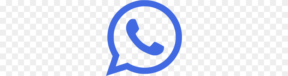 Royal Blue Whatsapp Icon Free Png Download