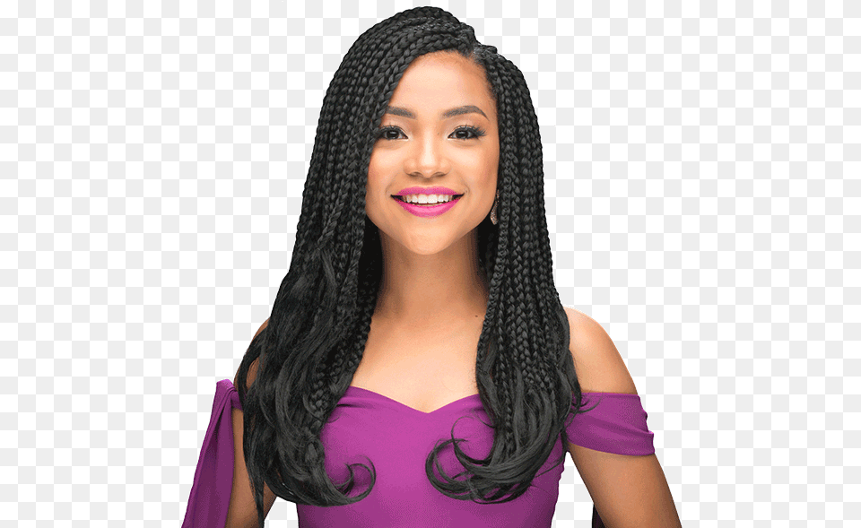 Royal Braid Darling Darling Crochet Braids Nigeria, Black Hair, Hair, Person, Adult Free Png Download