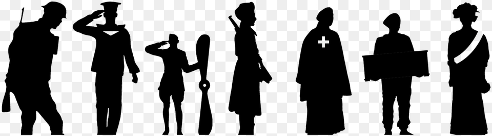 Royal British Legion Silhouettes, Silhouette, Person, Adult, Male Png
