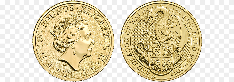 Royal British Mint Coin News Solid, Person, Gold, Money, Face Free Png