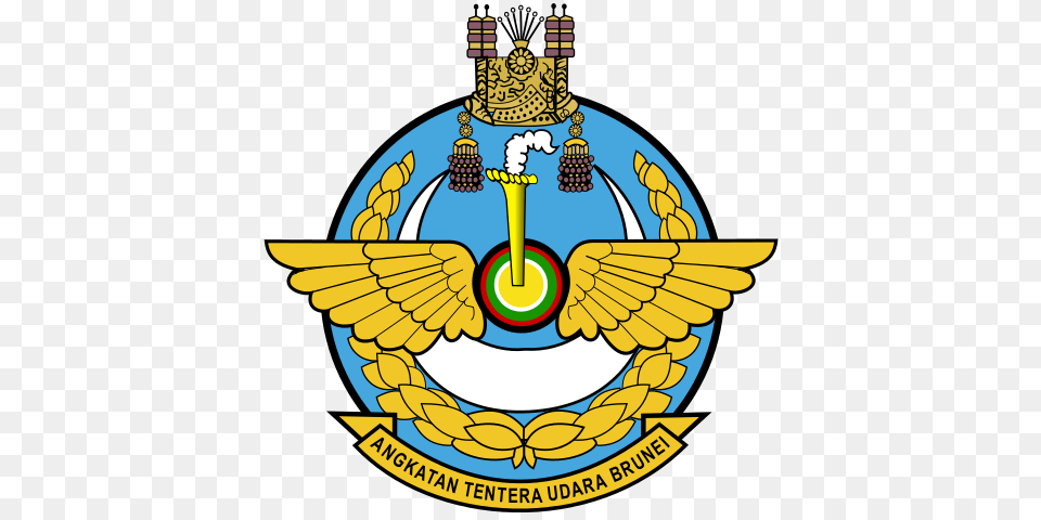 Royal Brunei Air Force Emblem, Symbol, Badge, Logo Free Png Download