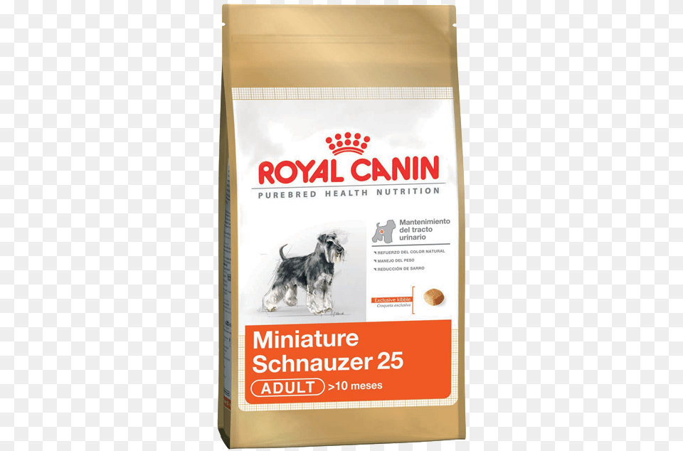Royal Canin Miniature Schnauzer Royal Canin, Animal, Canine, Dog, Mammal Free Png Download