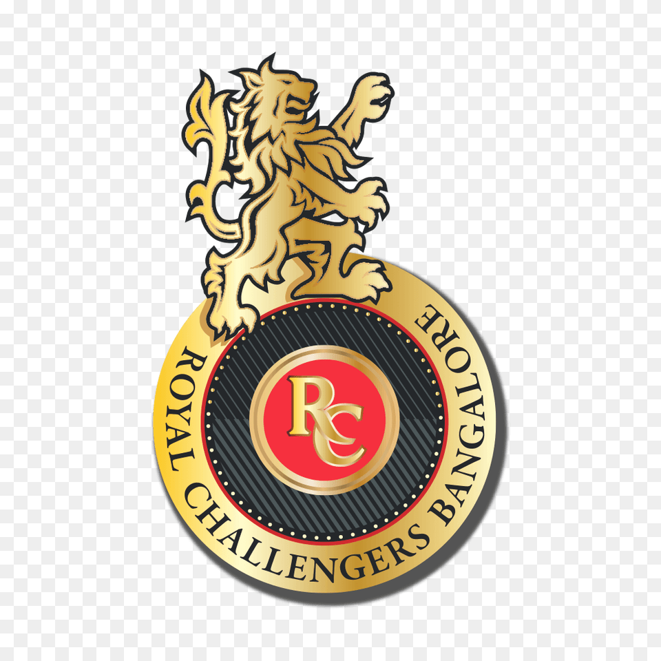 Royal Challengers Bangalore Logo, Badge, Symbol, Emblem Free Png