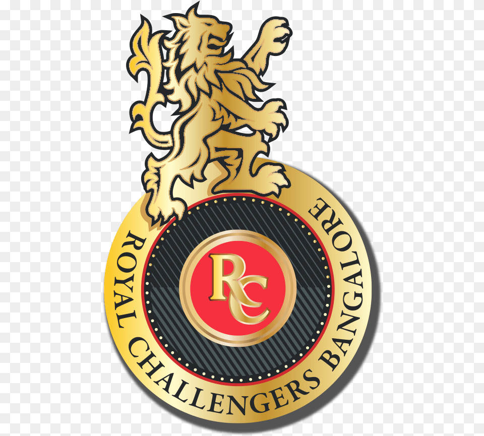 Royal Challengers Bangalore Logo Royal Challengers Logo, Badge, Symbol, Emblem, Animal Free Png