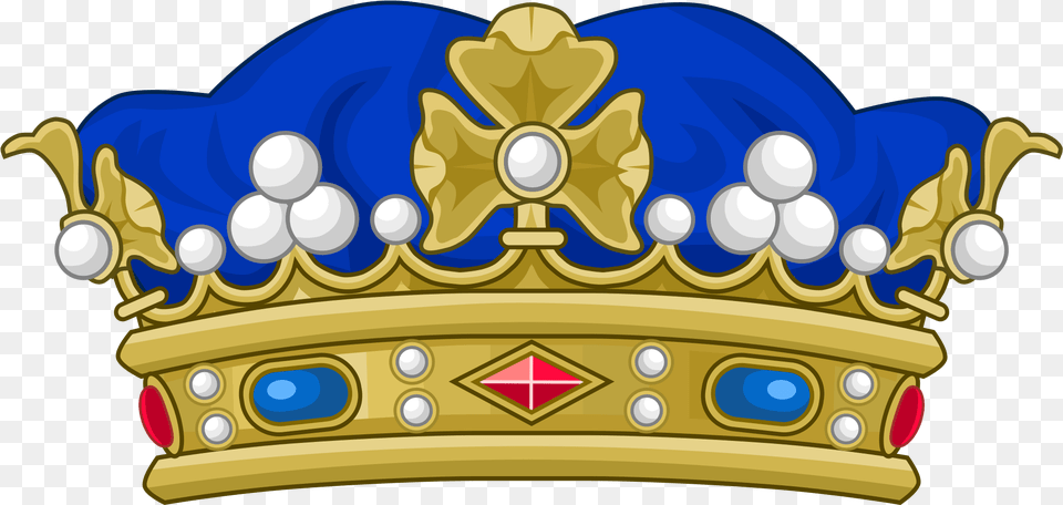 Royal Crown Cliparts 18 Coroa De Principe Em Prince Crown Clipart, Accessories, Jewelry, Bulldozer, Machine Png Image