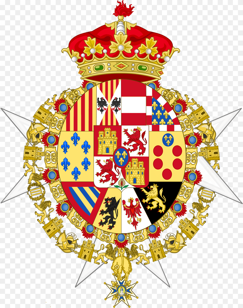 Royal Crown Of Spain, Logo, Badge, Symbol, Emblem Free Png Download