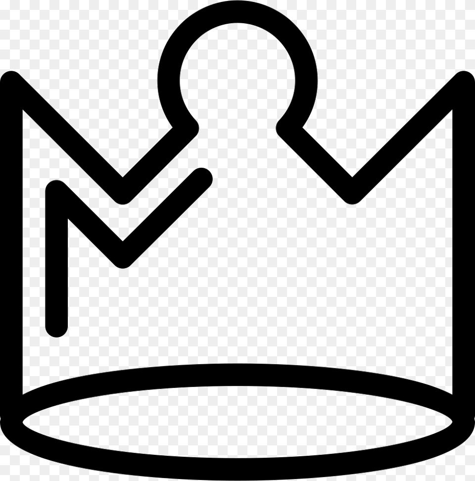 Royal Crown Outline Icon, Accessories, Jewelry, Stencil Png