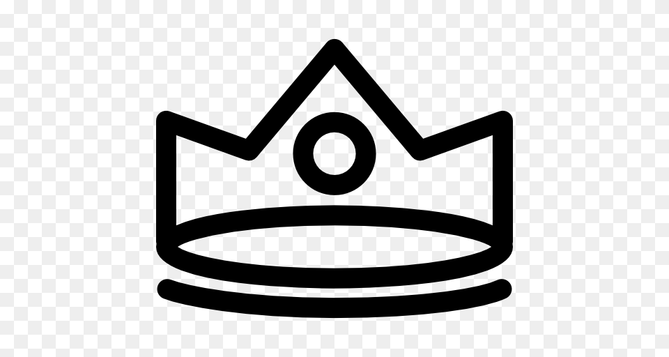 Royal Crown Outline With Circle Outline, Accessories, Jewelry, Machine, Wheel Png