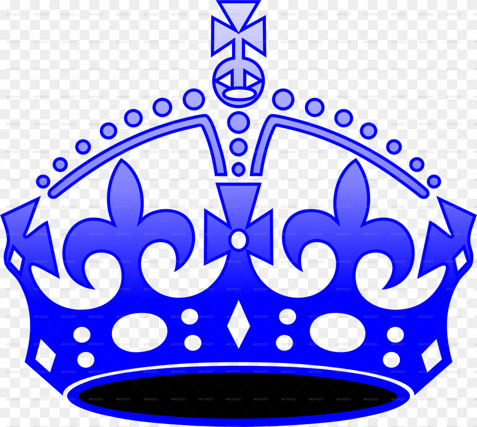 Royal Crown Silhouette Keep Calm Queen Crown, Accessories, Jewelry, Disk Free Png Download