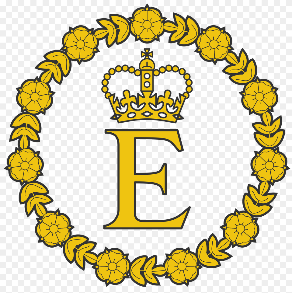 Royal Cypher Of Elizabeth Ii As Queen Of Commonwealth, Logo, Symbol, Emblem Free Png Download