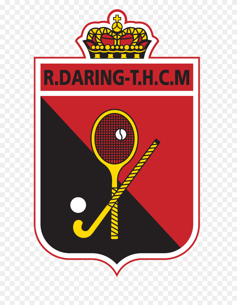 Royal Daring Hockey Club Logo, Racket, Sport, Tennis, Tennis Racket Free Png