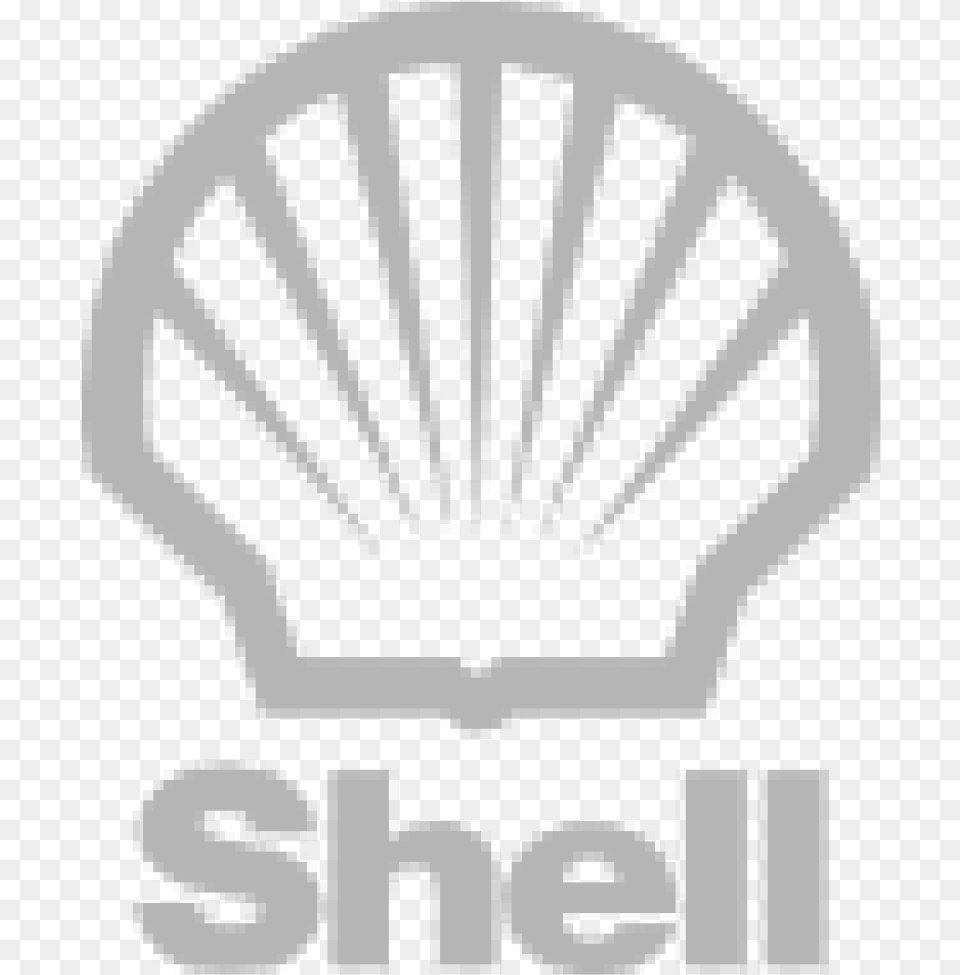 Royal Dutch Shell Logo White Emblem, Light Free Png Download