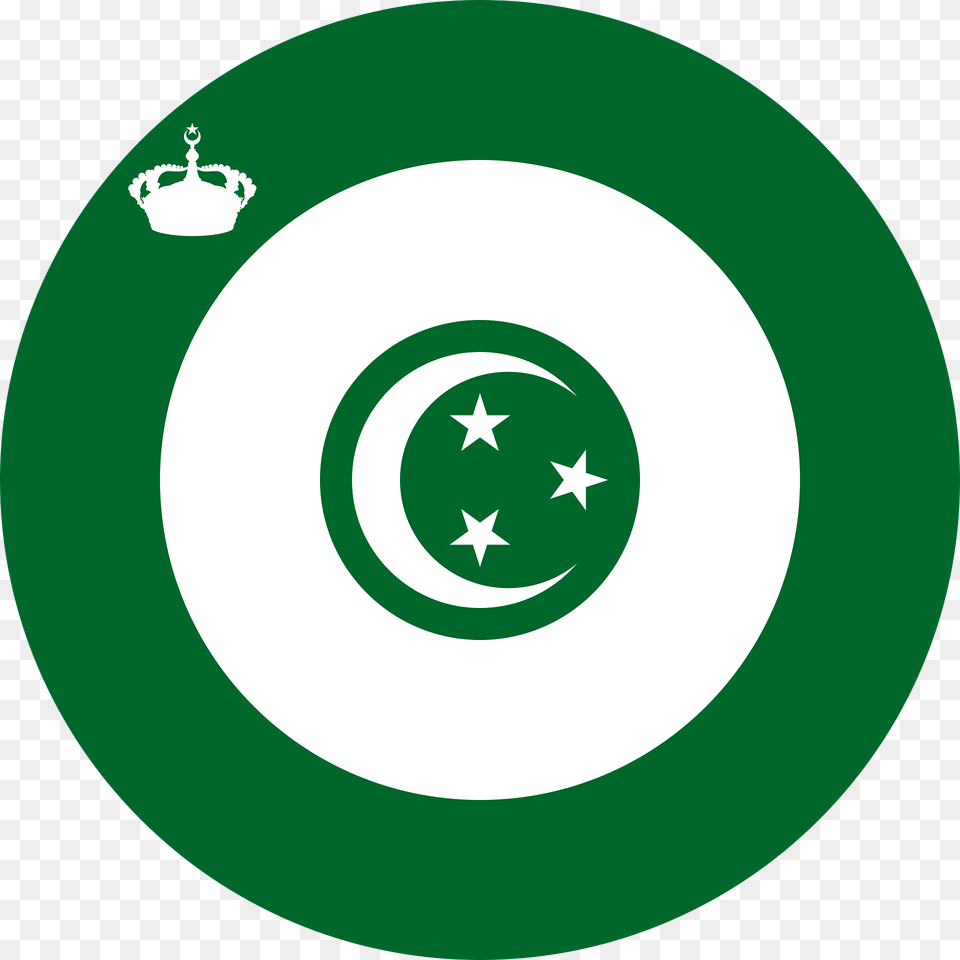 Royal Egyptian Air Force Roundel 1939 1945 Clipart, Green, Disk, Symbol Free Png