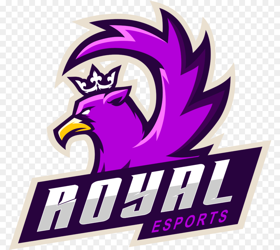 Royal Elite Esports U2013 Battlefield Team Gaming Graphic Design, Purple, Logo Free Png