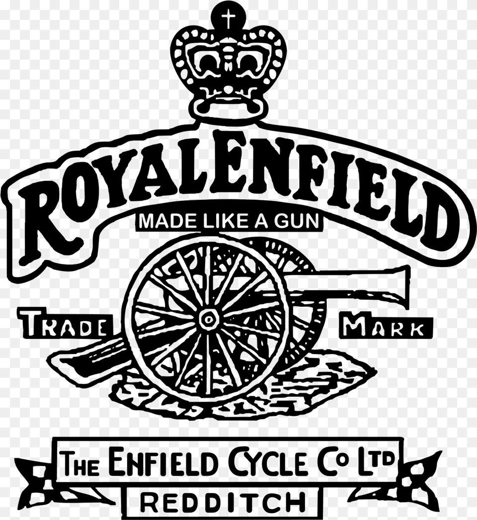 Royal Enfield Images Royal Enfield Old Logo, Gray Png Image