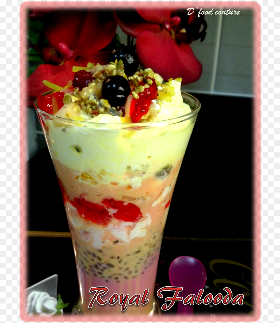 Royal Falooda Ice Cream, Dessert, Food, Sundae, Ice Cream Png