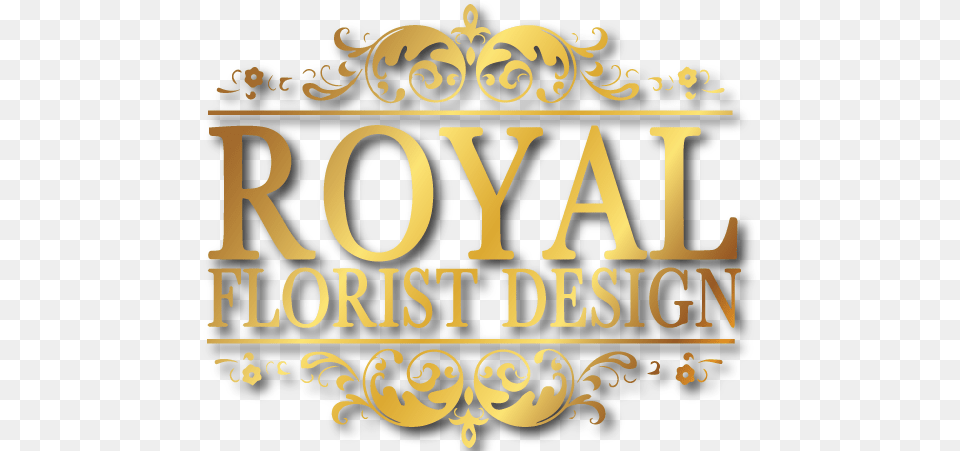 Royal Floral Design, Text Png Image
