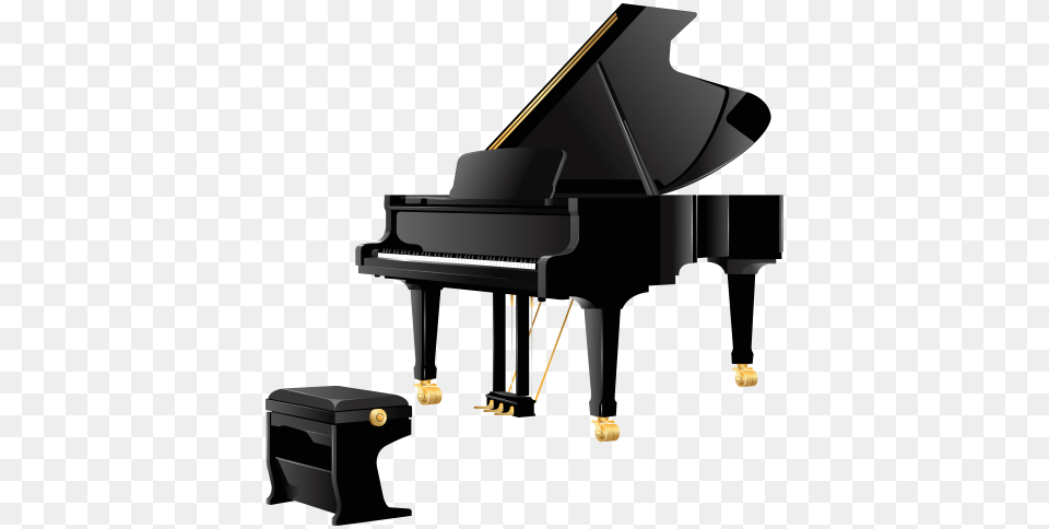 Royal Grand Piano, Grand Piano, Keyboard, Musical Instrument Png Image