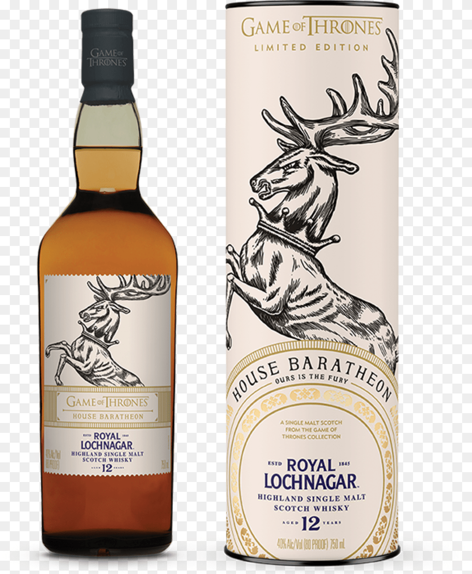 Royal Lochnagar 12 Year Old Johnnie Walker Game Of Thrones, Alcohol, Liquor, Beverage, Whisky Png
