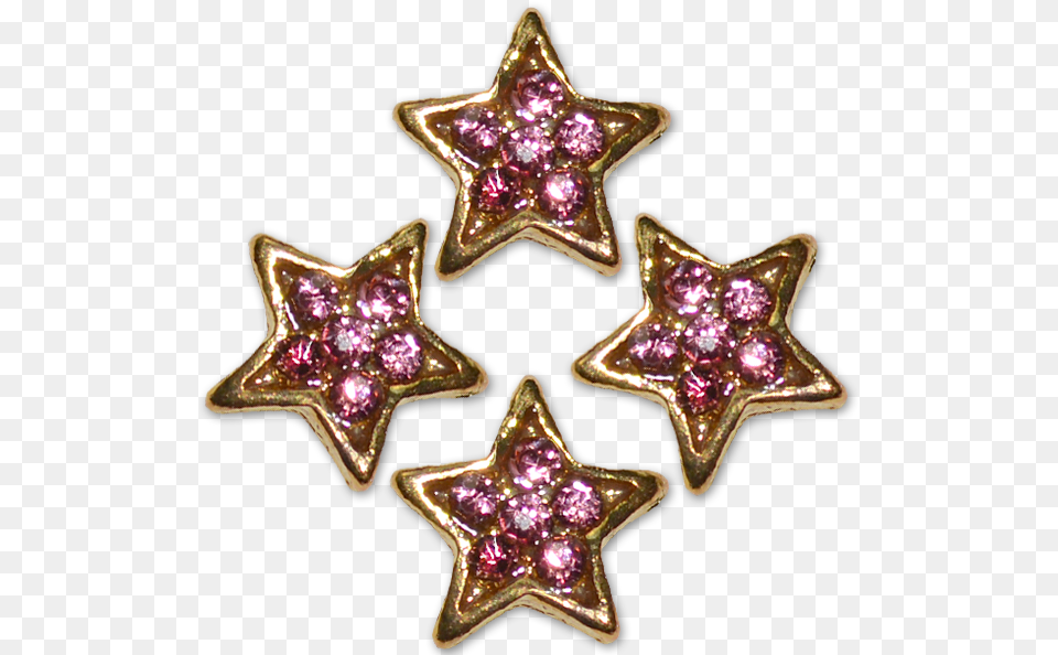 Royal Nails Rhinestones Star, Accessories, Jewelry, Earring, Animal Free Png