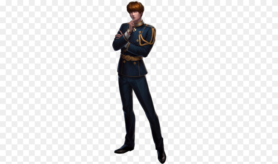 Royal Navy Leon 980 Gems The New Recruit Is A Young Character, Adult, Man, Male, Person Free Png Download