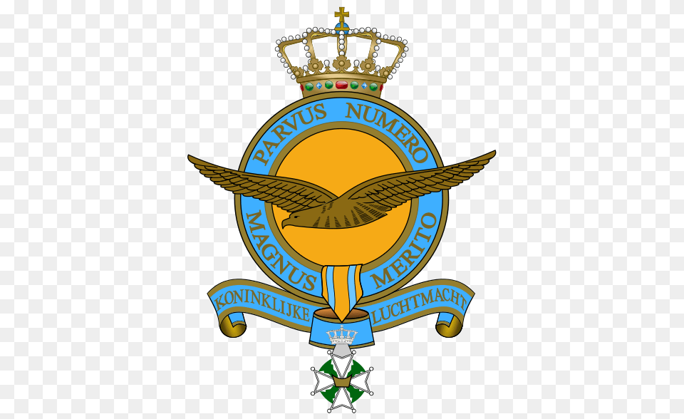 Royal Netherlands Air Force Emblem, Badge, Logo, Symbol Free Transparent Png
