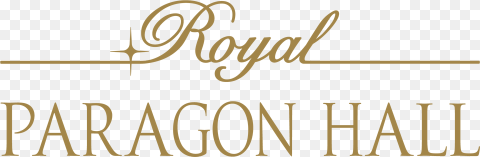 Royal Paragon Hall Logo, Text Png